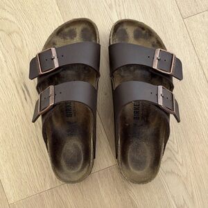 ⏳ Birkenstock Arizona Sandals Mocha Size 39